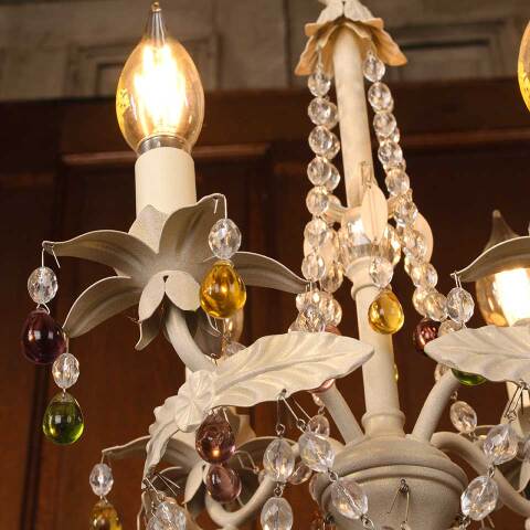 #53315 Schonbek 4 Bulb Chandelier Light Fixture image 3