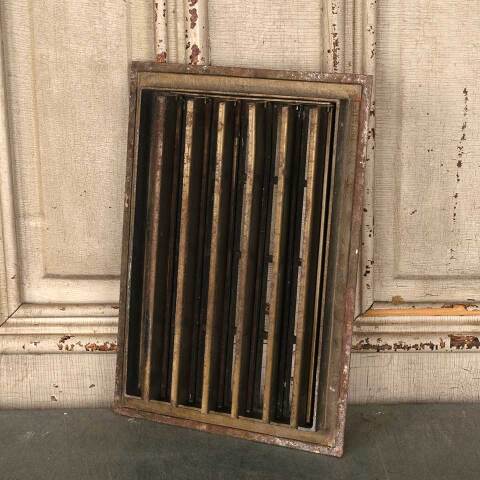 #53317 8x12 Antique Heat Grate Floor Vent Cover image 3