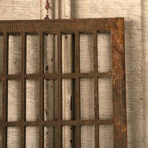 #53329 14x30 Antique Cold Air Return Floor Grate image 3