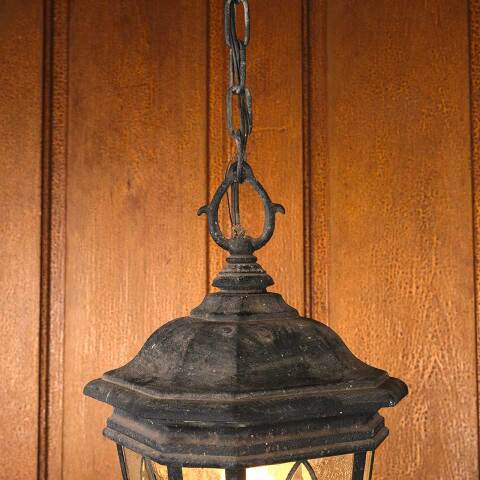 #53336 Vintage 1 Bulb Exterior Pendant Light Fixture image 2