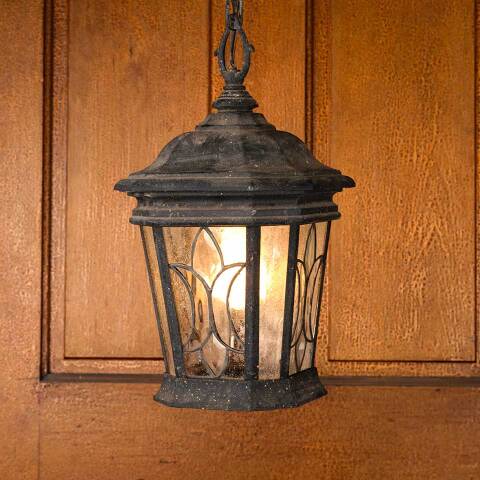 #53336 Vintage 1 Bulb Exterior Pendant Light Fixture image 5