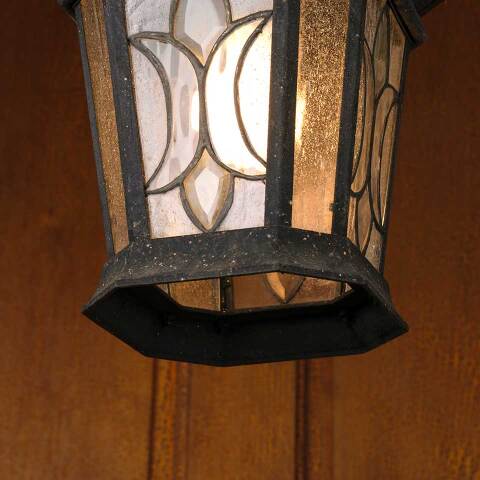 #53336 Vintage 1 Bulb Exterior Pendant Light Fixture image 6