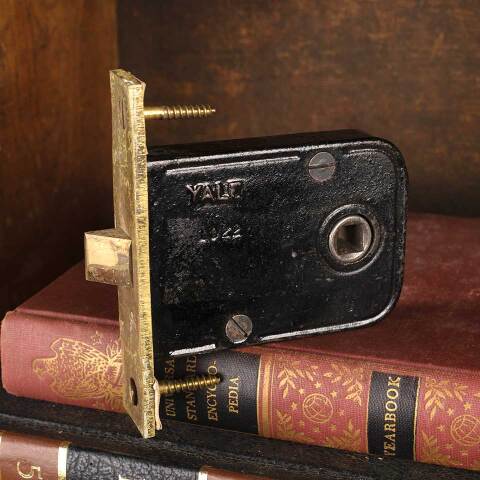 #53345 Antique Yale Mortise Latch & Thumb Turn image 6