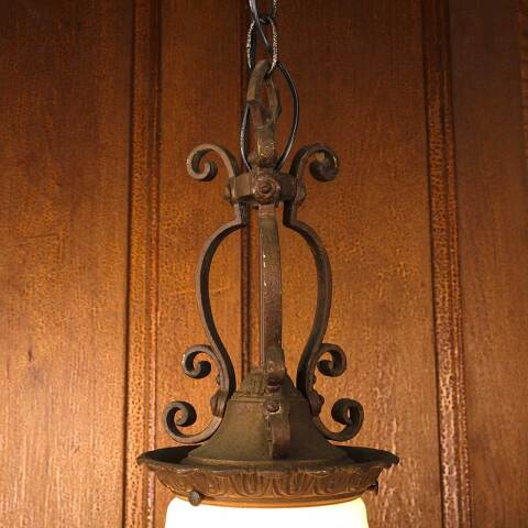 #53346 Antique Schoolhouse Pendant Light Fixture image 6