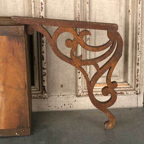 #53357 Antique Oak Decorative Furniture Bracket image 3