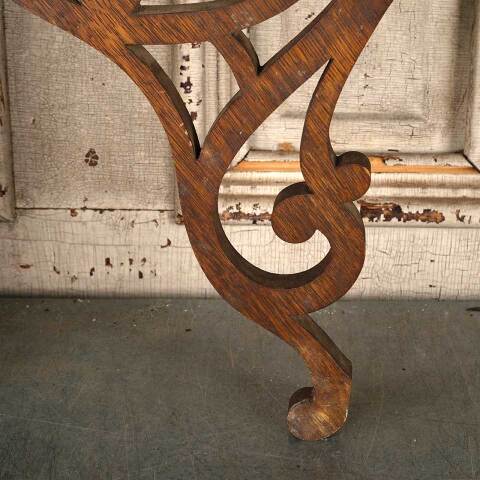 #53357 Antique Oak Decorative Furniture Bracket image 4