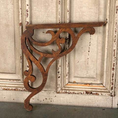 #53357 Antique Oak Decorative Furniture Bracket image 5