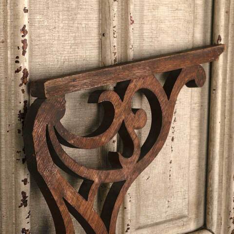 #53357 Antique Oak Decorative Furniture Bracket image 7
