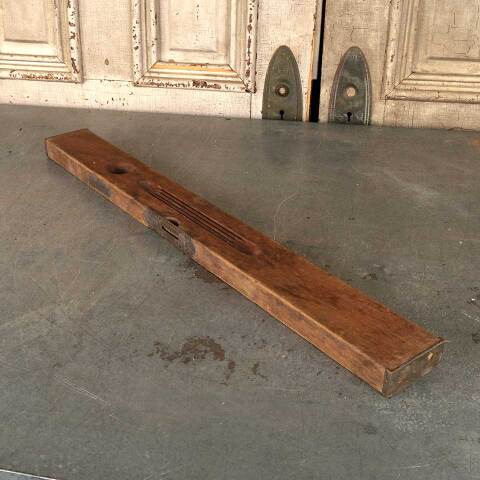 #53358 Antique Wood Carpenter's Level image 4
