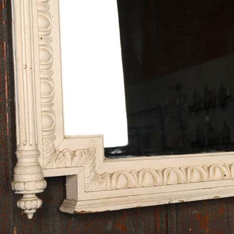 #53366 30x40 Salvaged Ornate Antique Wall Mirror image 4