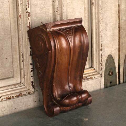 #53367 Antique Carved Wood Corbel Bracket image 3