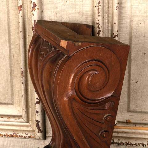 #53367 Antique Carved Wood Corbel Bracket image 7