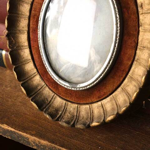 #53386 Antique Miniature Portrait Cameo Creation image 6