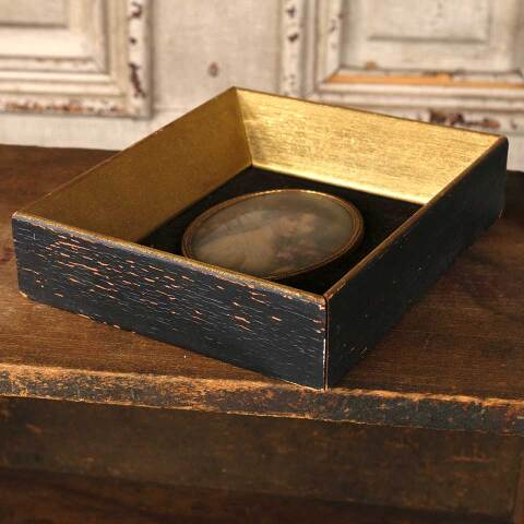 #53387 Antique Miniature Portrait Cameo Creation image 7