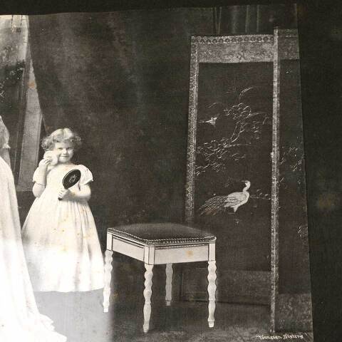 #53390 Antique Framed Finishing Touches Print image 3