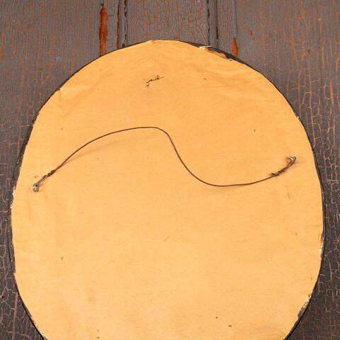 #53394 Antique Botanical Print in Oval Frame image 8