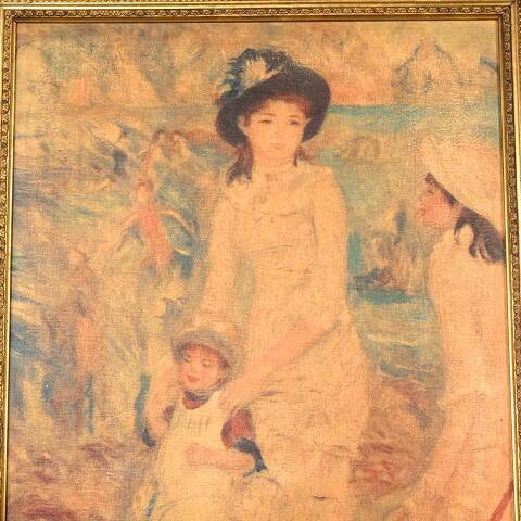 #53402 Children on the Shore, Guernsey by Renoir image 7