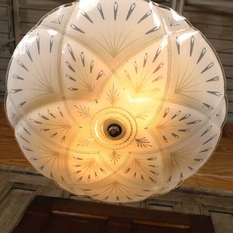 #53412 Antique 2 Bulb Chandelier Light Fixture image 5