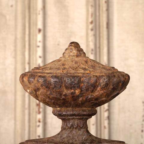 #53422 Antique Cast Iron Decorative Finial Ornament image 8