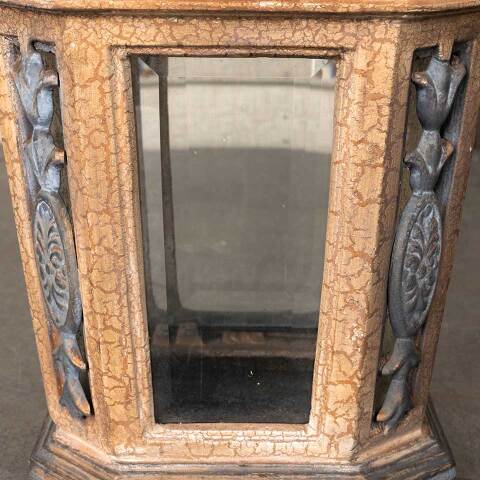 #53438 8x17 Salvaged Exterior Metal Wall Sconce image 2