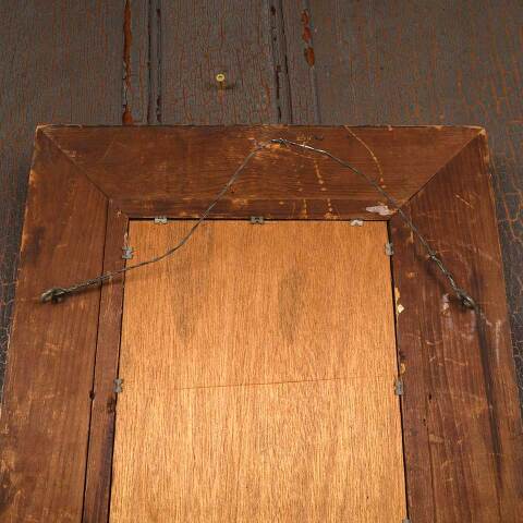 #53488 Antique Victorian Picture Frame & Portrait image 7