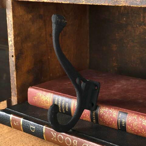 #53501 Reproduction Ornate Cast Iron Coat Hook image 2