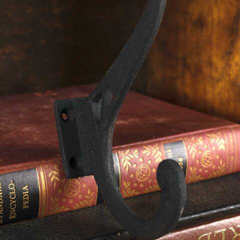 #53501 Reproduction Ornate Cast Iron Coat Hook image 3