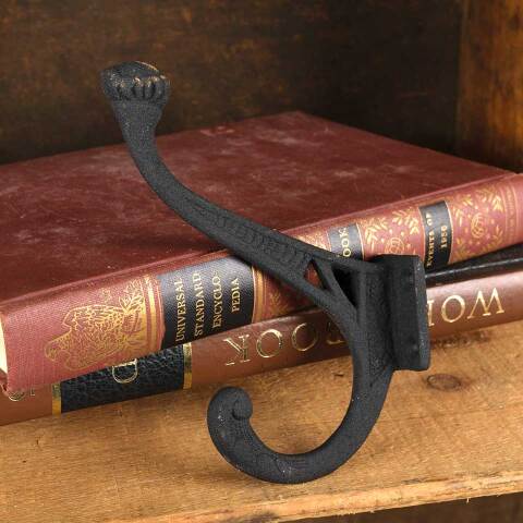 #53501 Reproduction Ornate Cast Iron Coat Hook image 5