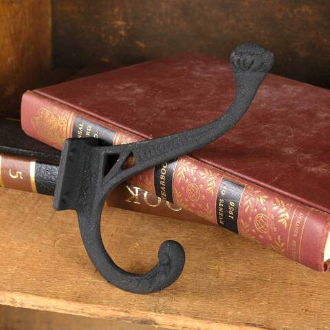 #53501 Reproduction Ornate Cast Iron Coat Hook image 7