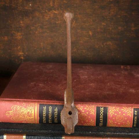 #53503 Antique Cast Iron Hall Tree Coat / Hat Hook image 5