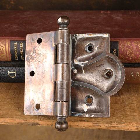 #53504 Antique Offset Half Mortise Butterfly Hinge image 2