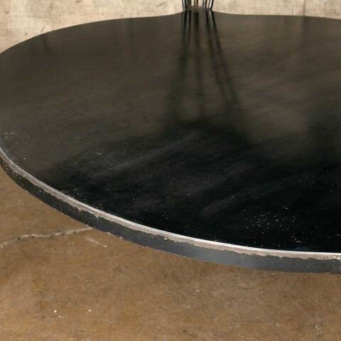 #53508 Artist Made Contemporary 3 Tier Metal Table image 7