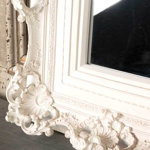 #53510 18x22 Ornate Modern Framed Wall Mirror image 5