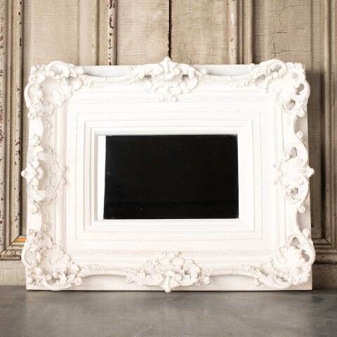 #53510 18x22 Ornate Modern Framed Wall Mirror image 6