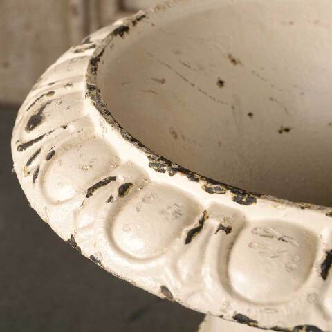 #53531 12" Painted Cast Iron Garden Planter Urn image 3