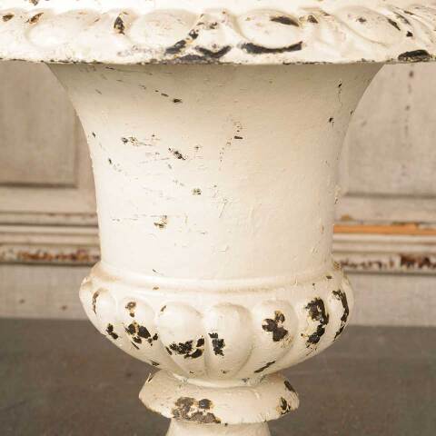 #53531 12" Painted Cast Iron Garden Planter Urn image 5