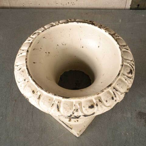 #53531 12" Painted Cast Iron Garden Planter Urn image 6