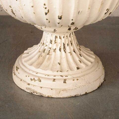 #53532 16" Painted Cast Iron Garden Planter Urn image 2