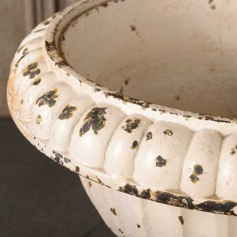 #53532 16" Painted Cast Iron Garden Planter Urn image 4