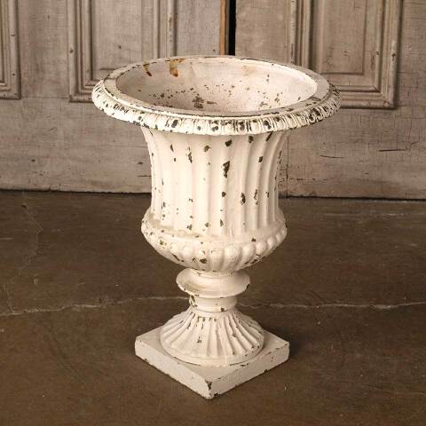 #53533 15" Painted Cast Iron Garden Planter Urn image 2