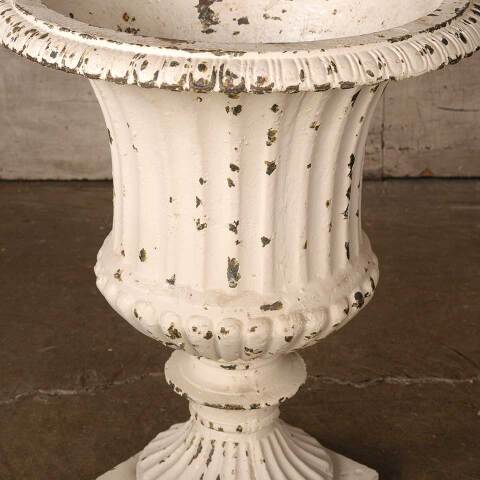 #53533 15" Painted Cast Iron Garden Planter Urn image 4