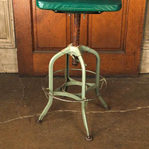 #53535 Vintage Toledo Adjustable Drafting Stool image 4
