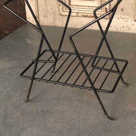 #53545 Mid Century Modern Vintage Magazine Rack image 2