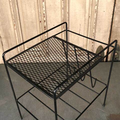 #53546 Mid Century Modern Vintage Sofa End Table image 7