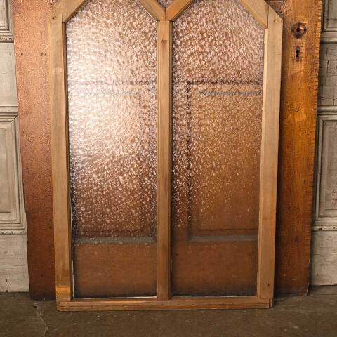 #53556 Antique Window with Florentine Privacy Glass image 3