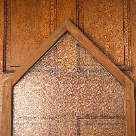 #53558 Antique Window with Florentine Privacy Glass image 2