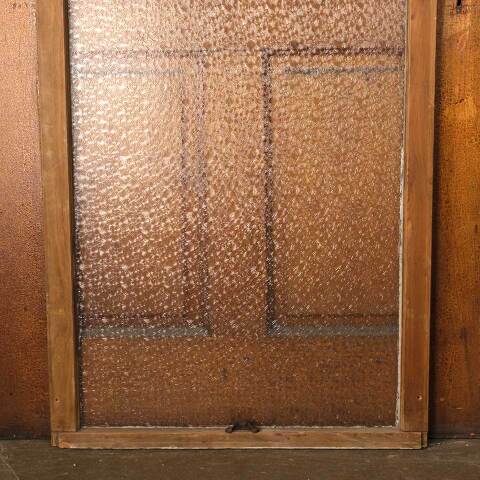 #53558 Antique Window with Florentine Privacy Glass image 3