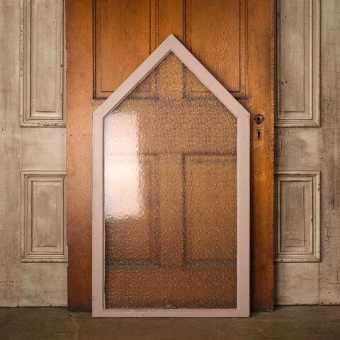 #53558 Antique Window with Florentine Privacy Glass image 5