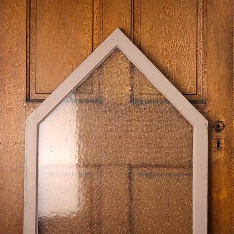 #53558 Antique Window with Florentine Privacy Glass image 6