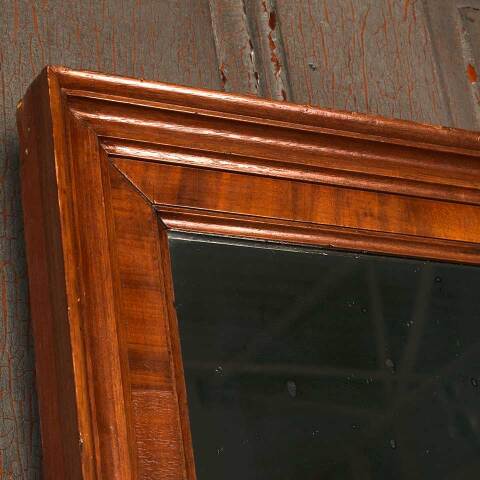 #53560 19x27 Antique Wood Framed Wall Mirror image 2